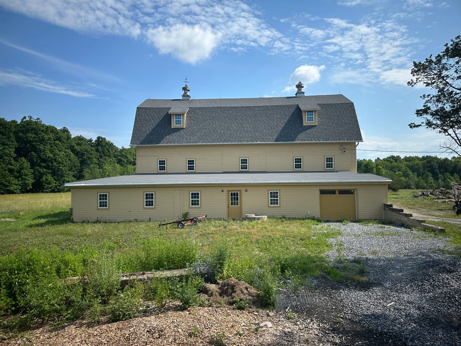 The barn in high summer